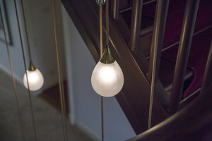 Detail druppel lamp