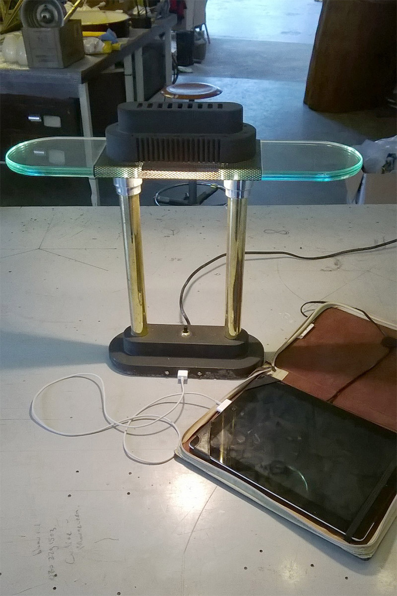 Reparatie lampje met USB poort