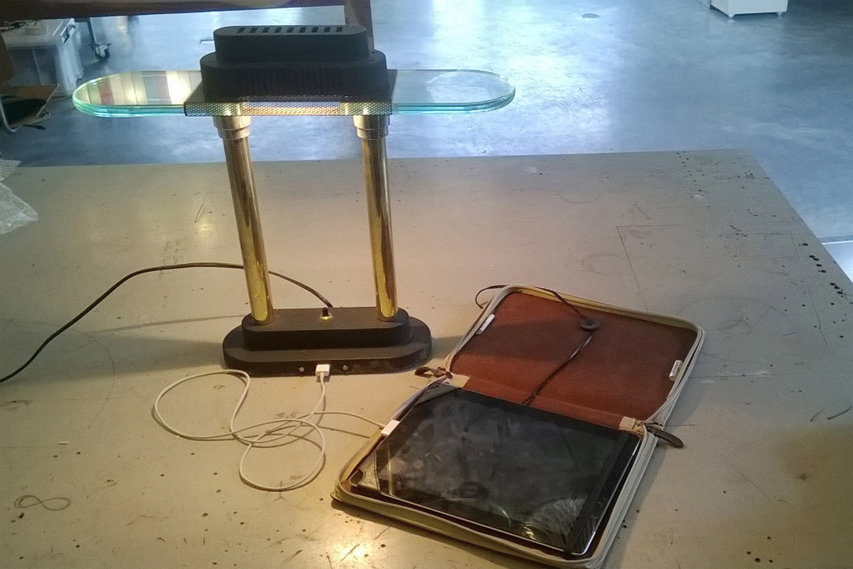 Reparatie lampje met USB poort