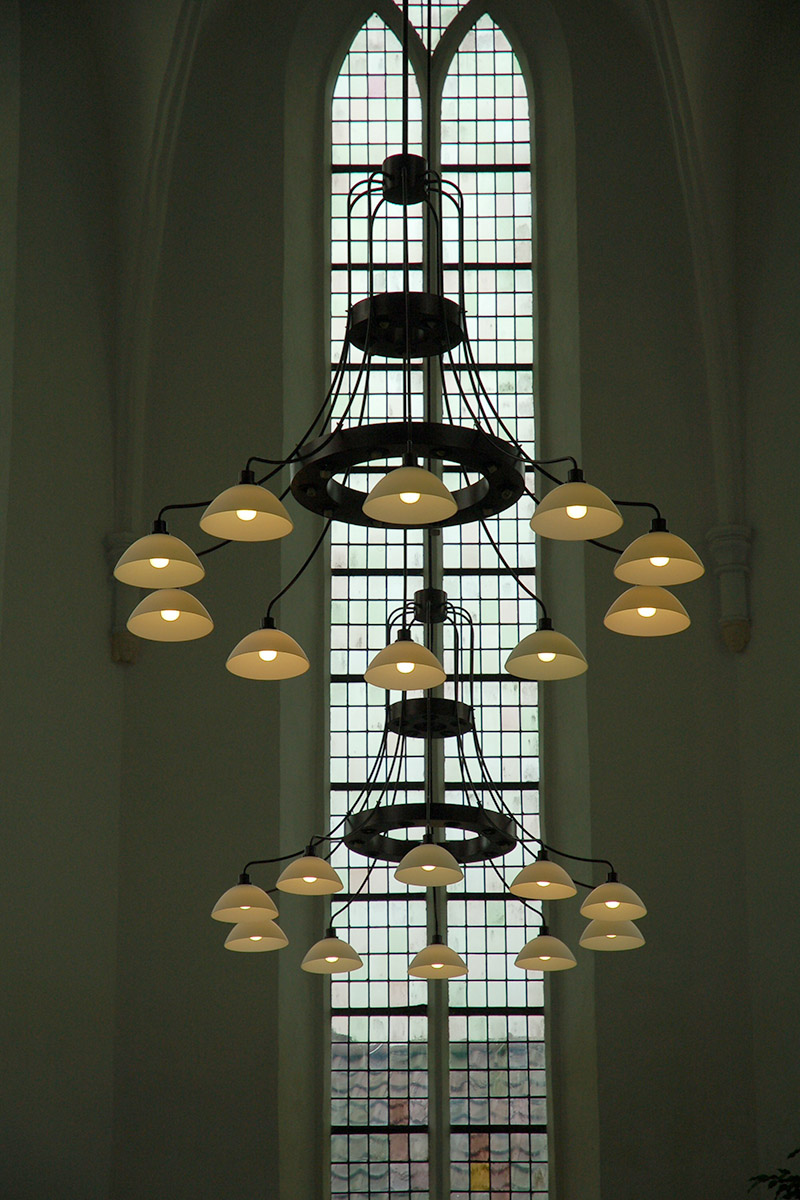 Kroonluchters kerk Steenwijk