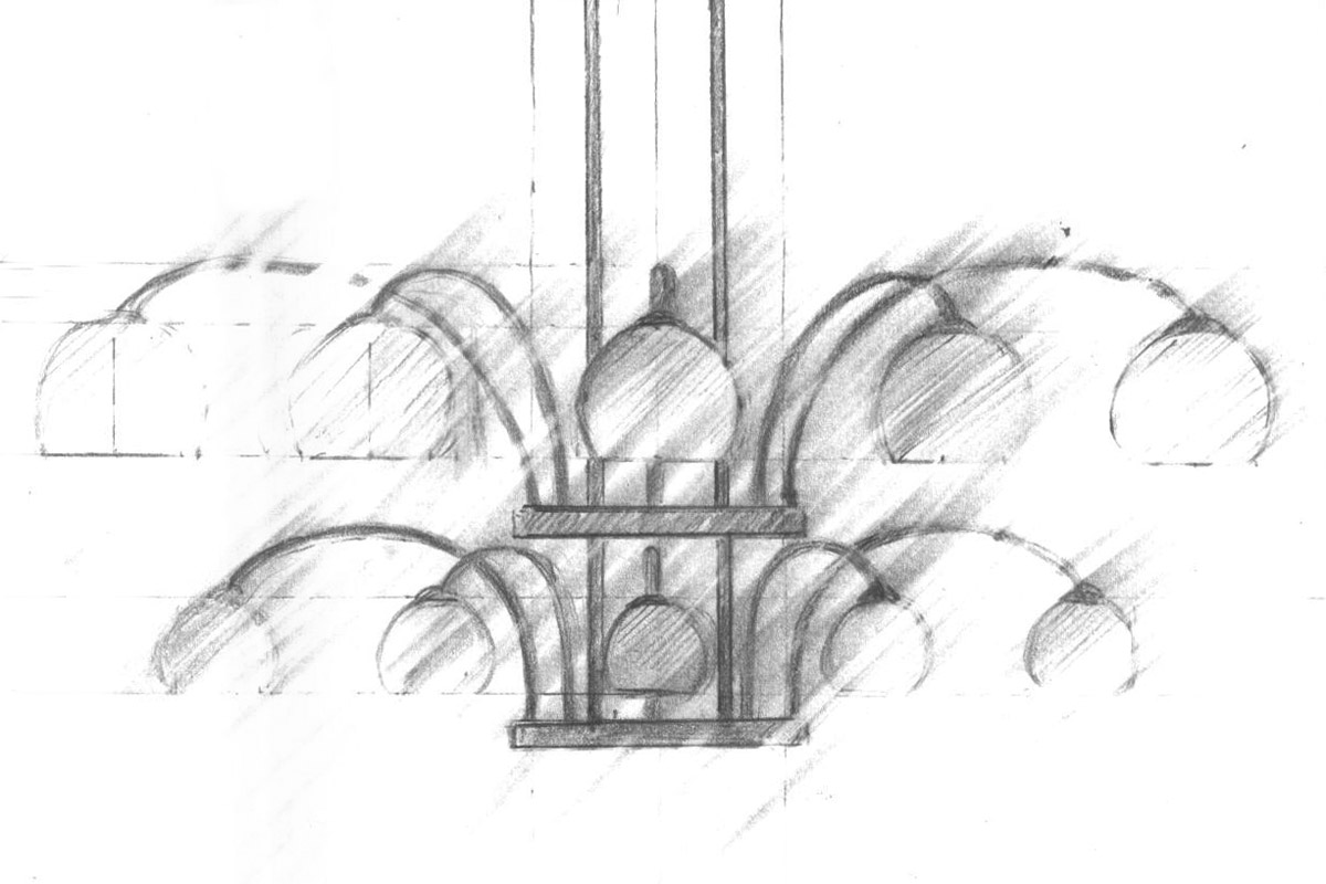 Ontwerp wandlampen Bar