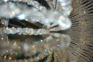 Detail Grote Kristal kroonluchter Grote kristalkroonluchter swarovski