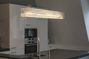 Hanglamp gefused glas