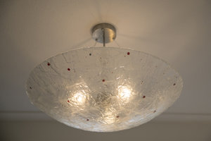 Hanglamp gefused glas