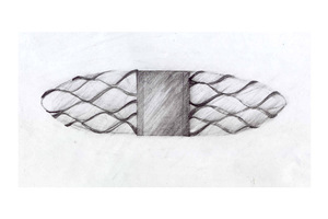 Ontwerptekening wandlamp